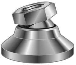 Tapped Pivotal Leveling Mount: M16 Thread
