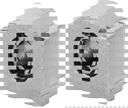 20mm ID, 54mm OAL x 50mm OAH Closed Single Pillow Block