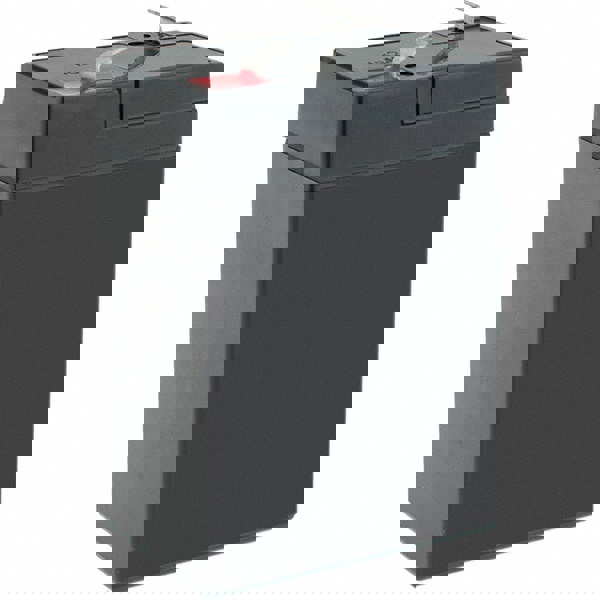 Rechargeable Lead Battery: 6V, 4.5 Ah, Quick-Disconnect Terminal