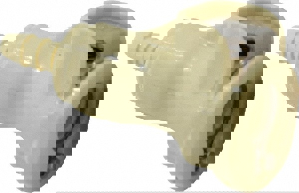 Coupler Polypropylene Natural Push In