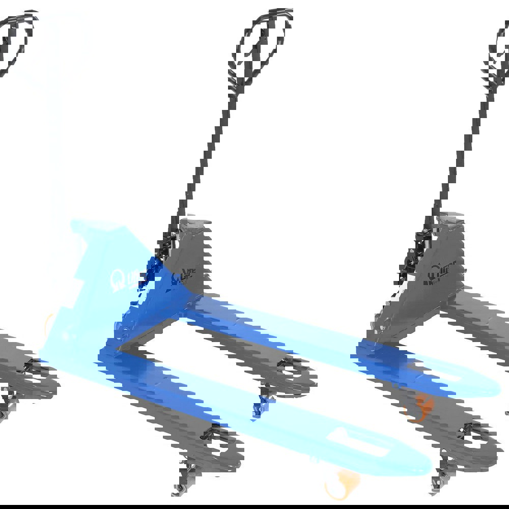 Manual Pallet Truck: 5,500 lb Capacity, 47.75 x 3.38 to 8