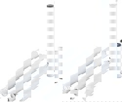 Cartridge Filters; Filter Type: Pleated ; Style: Pleated-Melt Blown & Spun Bonded ; Length (Inch): 10 ; Outside Diameter (Inch): 2-1/2 ; Micron Rating: 60 ; Construction: Polypropylene