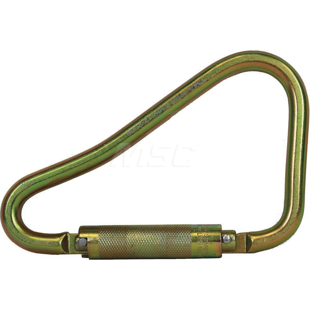 Carabiners; Gate Type: Auto Locking ; Gate Width: 1.97 ; Inside Length: 8.0000 ; Narrow End Inside Width: 5.4