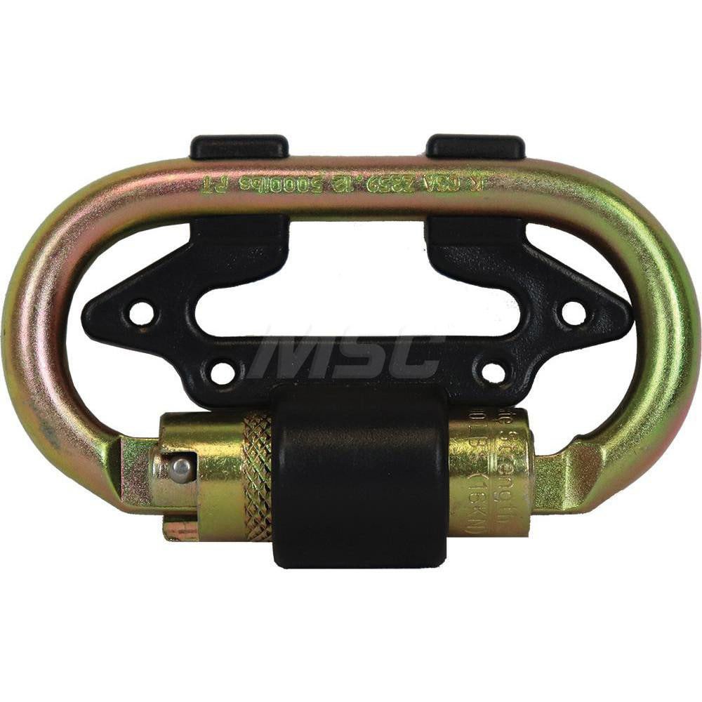 Carabiners; Gate Type: Auto Locking ; Gate Width: 0.67 ; Inside Length: 3.3300 ; Narrow End Inside Width: 2.65