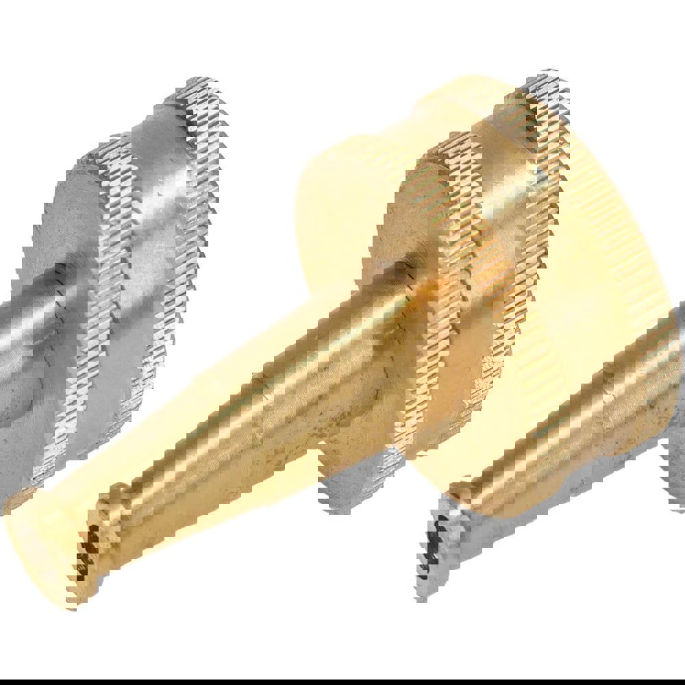 Garden Hose Sweeper Nozzle: Brass