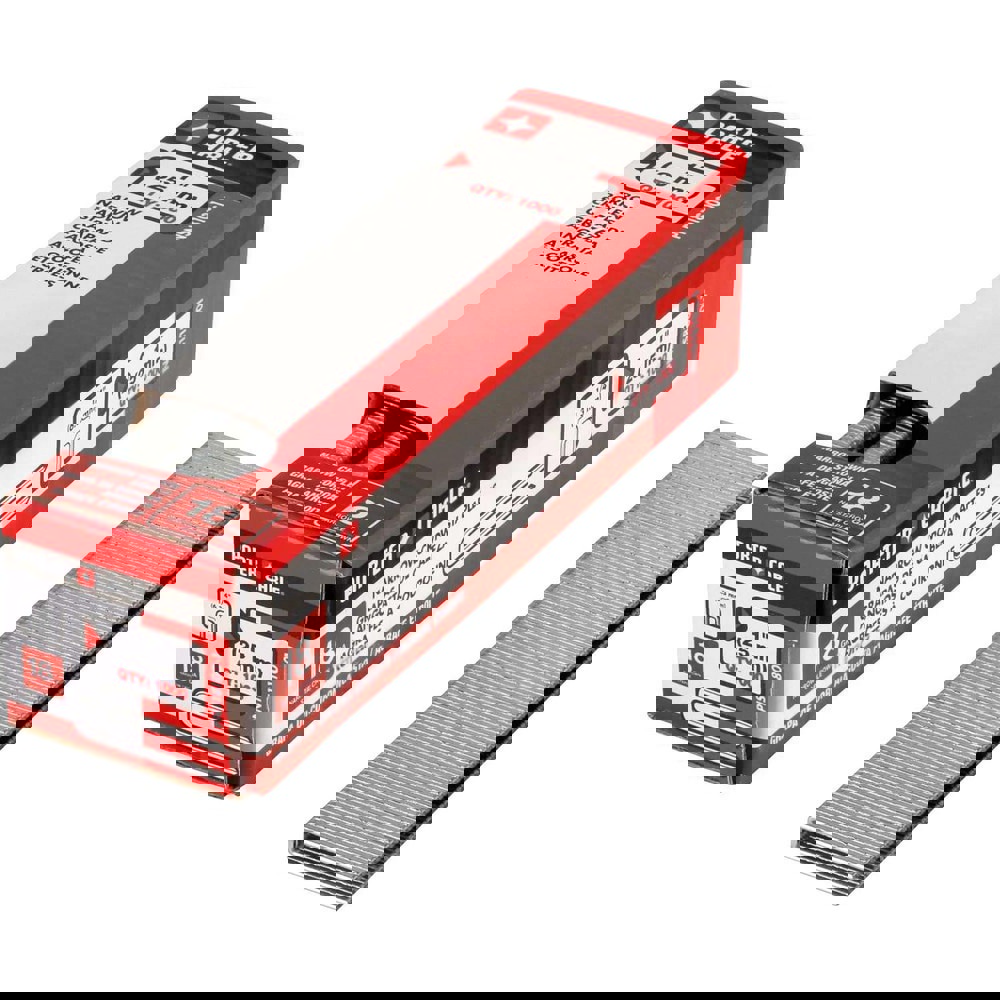 Narrow Crown Construction Staple: 1/4