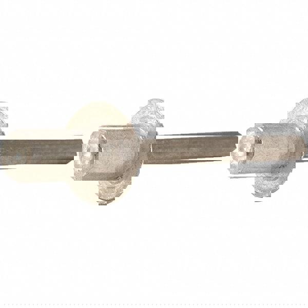 Blind Rivet: Size 4, Dome Head, Aluminum Body, Steel Mandrel