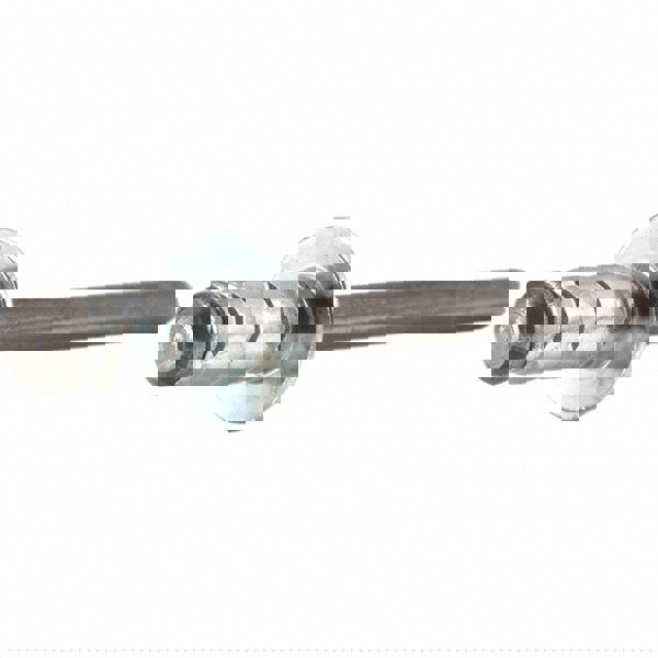 Open End Blind Rivet: Size 4, Large Flange Head, Aluminum Body, Steel Mandrel