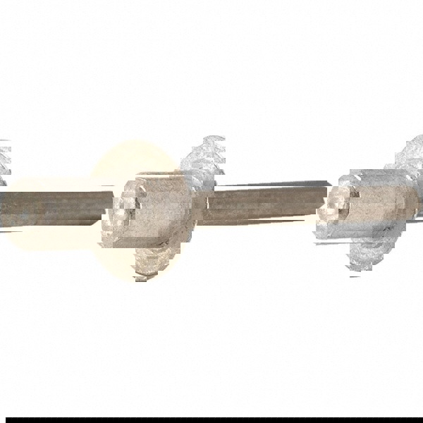 Blind Rivet: Size 4, Dome Head, Aluminum Body, Steel Mandrel