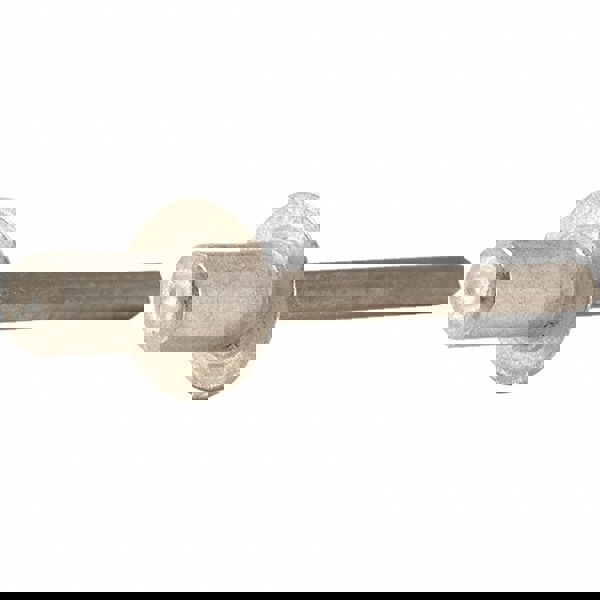 Blind Rivet: Size 4, Dome Head, Aluminum Body, Steel Mandrel