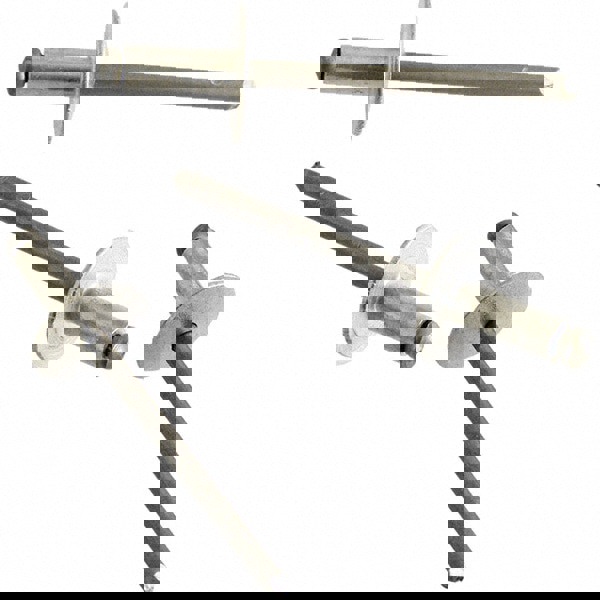 Open End Blind Rivet: Size 6, Dome Head, Aluminum Body, Aluminum Mandrel