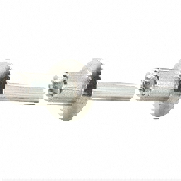 Open End Blind Rivet: Size 4, Countersunk Head, Steel Body, Steel Mandrel