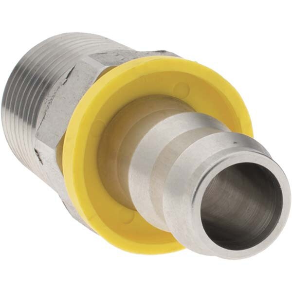 Barbed Push-On Hose Male Connector: 1/2-