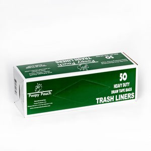 13 GAL POOPY POUCH TRASH LNR 50/BX