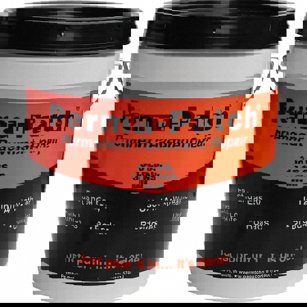 Drywall & Hard Surface Compounds; Product Type: Asphalt Patch ; Color: Black ; Container Size: 30 lb ; Container Type: Pail ; Composition: Asphaltic ; Coverage: 0.25 cu ft