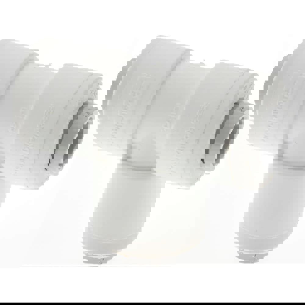 Push-To-Connect Tube to Tube Tube Fitting: Union Tee, 1/4