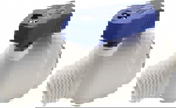 Male Connector Bi-Directional Manual Ball Valve: 3/8