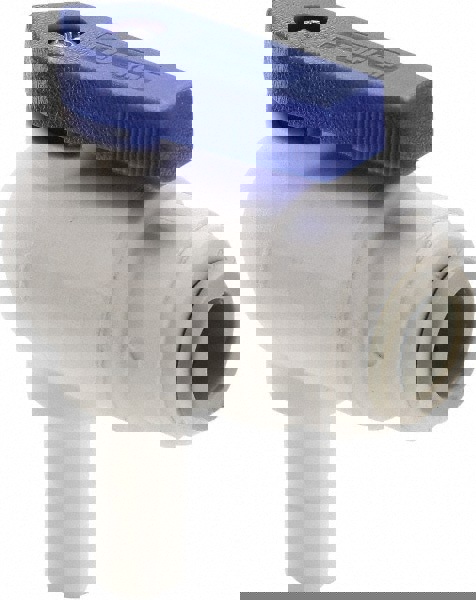 Tube Elbow Union Bi-Directional Manual Ball Valve: Full Port