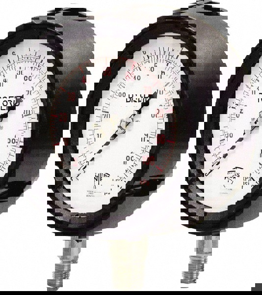 Pressure Gauge: 4-1/2