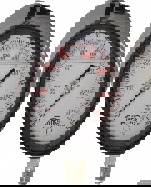 Pressure Gauge: 4-1/2