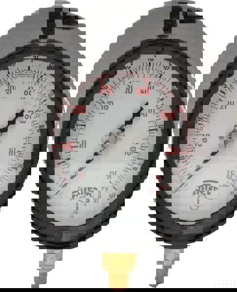 Pressure Gauge: 4-1/2