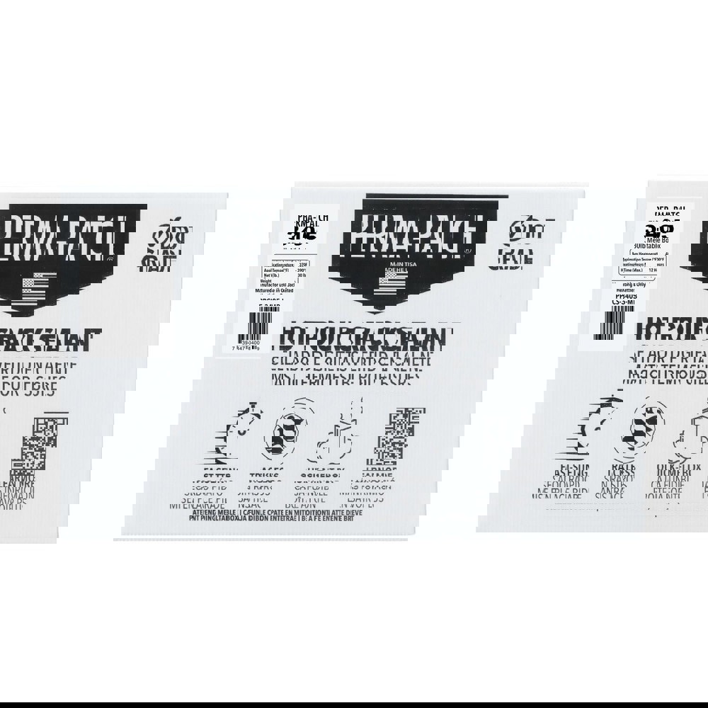 Drywall & Hard Surface Compounds; Product Type: Crack Filler ; Color: Black ; Container Size: 30 lb ; Container Type: Box ; Composition: Asphaltic ; Coverage: 100 Linear Feet
