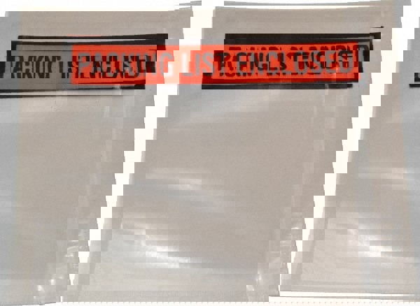 Packing Slip Envelope: Packing List Enclosed, 1,000 Pc