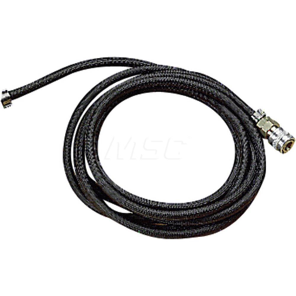 Flexible Metal Hose Assemblies; Hose Material: Braided Urethane ; Inside Diameter (Inch): .13 ; Maximum Working Pressure (psi): 100 ; Style: Hose Assembly ; Fitting Size: Male/Female (Inch)