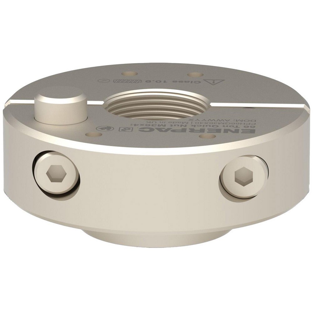 Hydraulic Cylinder Mounting Accessories; Type: Speed Nut ; For Use With: PPH66 ; Load Capacity: 66TON ; Thread Size: M35x4 ; Overall Length: 4.30in ; Overall Width: 4in
