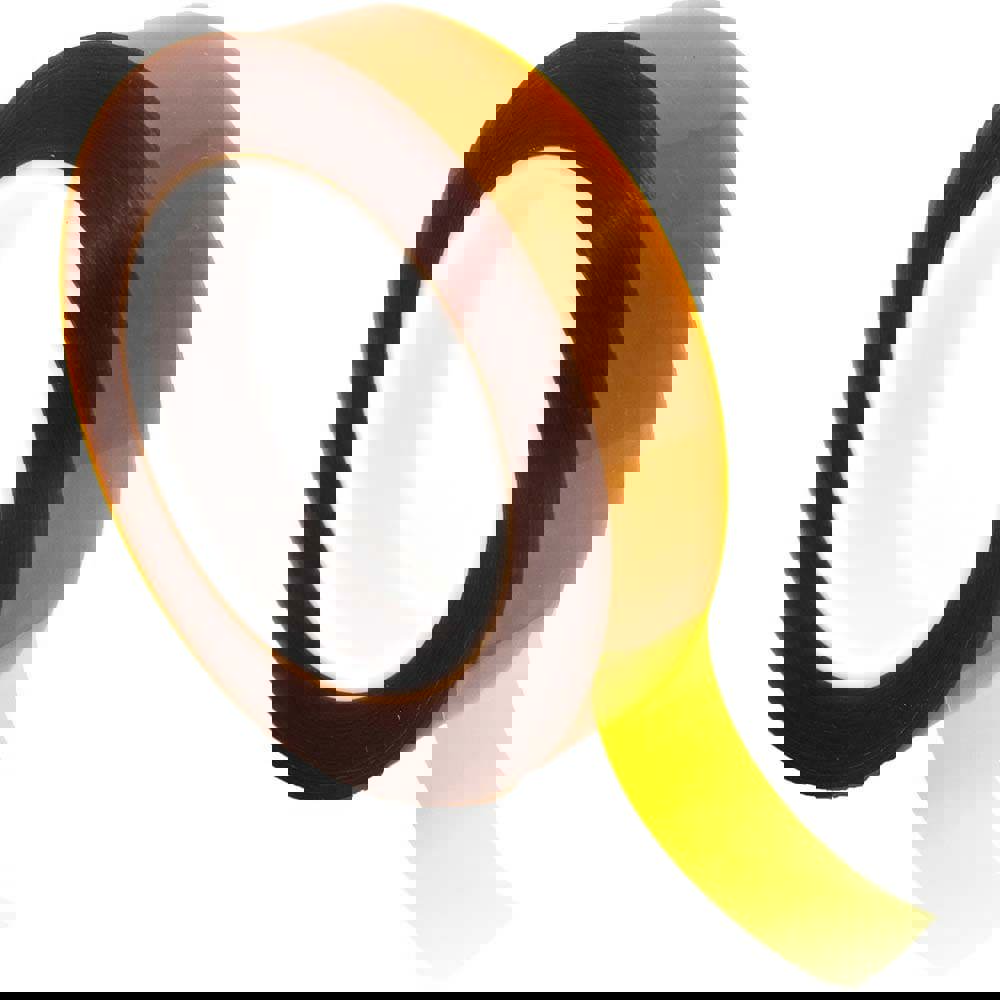 Amber Double-Sided Polyimide Tape: 7/16
