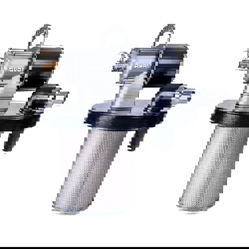 Drum-Top Vacuum Heads; Power Source: Air ; Compatible Drum Capacity: 30 ; Application Type: Wet/Dry Drum Vacuum Head ; Filtration Type: Standard ; Vacuum Hose Fitting (Inch): 1/2 ; Vacuum Collection Type: Bagless