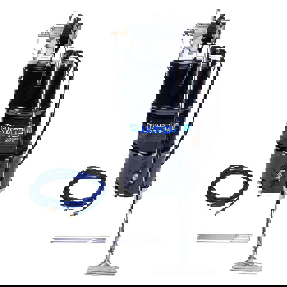 Wet/Dry Vacs; Power Source: Air ; Filtration Type: HEPA ; Collection Capacity: 55 ; Vacuum Collection Type: Bagless ; Tank Material: Steel ; Maximum Air Flow: 149