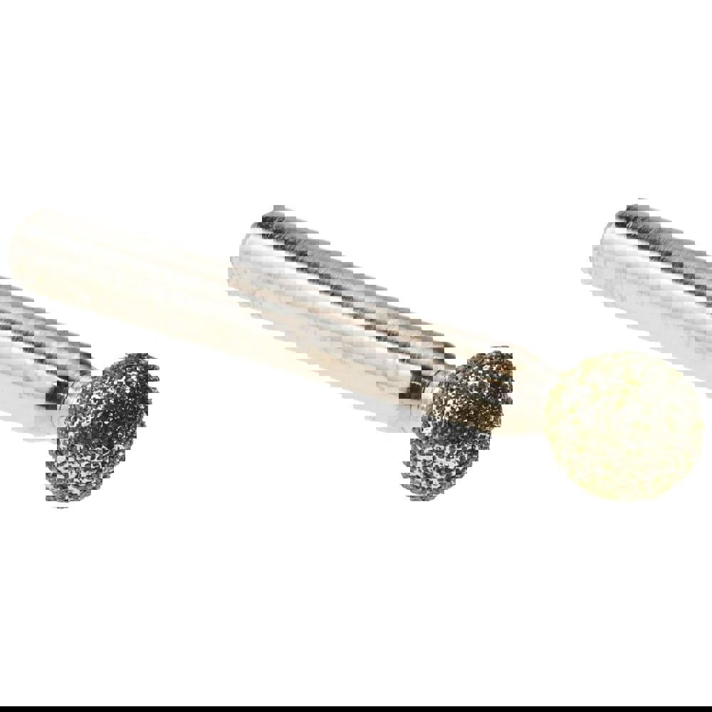 Grinding Pins; Head Shape: Ball Nose ; Abrasive Material: Diamond ; Grade: Extra Coarse ; Grit: 40 ; Diamond Concentration: 70 ; UNSPSC Code: 23131514