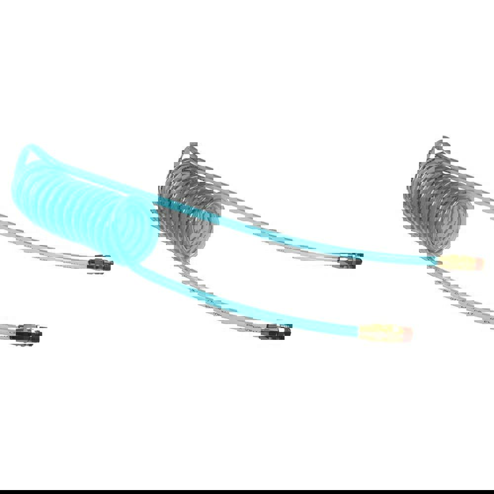 Coiled & Self Storing Hose: 1/4