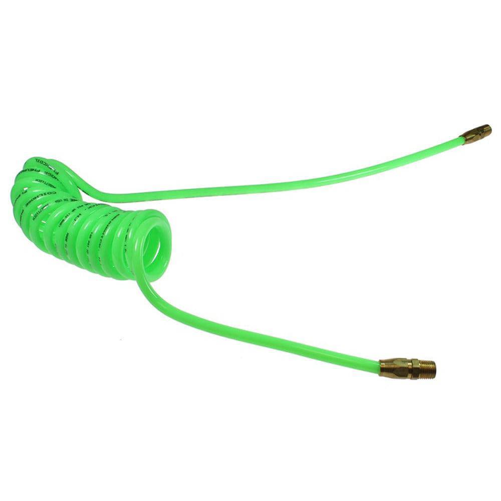 Coiled & Self Storing Hose: 1/4
