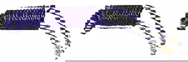 Coiled & Self-Storing Hose; Inside Diameter (Inch): 1/4 ; Material: Polyurethane ; Thread Size: 1/4 ; Maximum Working Pressure (Psi - 3 Decimals): 125 ; Hose Material: Polyurethane ; Fitting Type: Industrial Interchange Coupler x Male Swivel