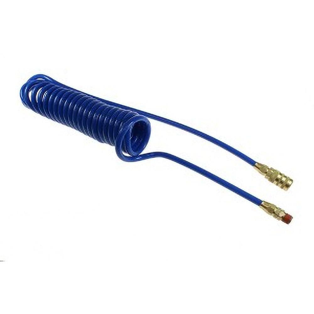 Coiled & Self Storing Hose: 1/4