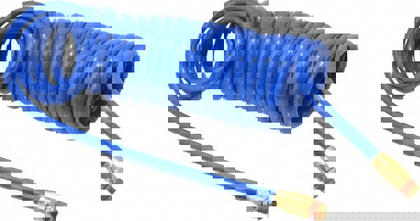 Coiled & Self Storing Hose: 3/8