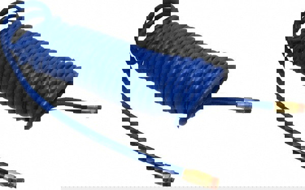 Coiled & Self Storing Hose: 3/8