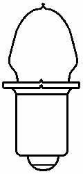 Miniature & Specialty Equipment Lamps; Lamp Technology: Incandescent ; Lamp Type: B3-1/2 ; Wattage Equivalent Range: 0.01-.999 ; Base Style: Single Contact Miniature Flanged ; Color Temperature Range: Warm (1000-3000)