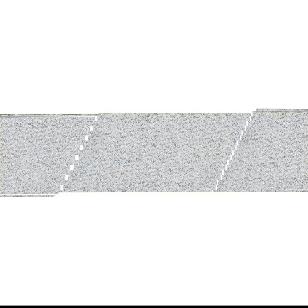 Wet Mop Pad: Hook & Loop, White & Blue Mop, Microfiber & Foam