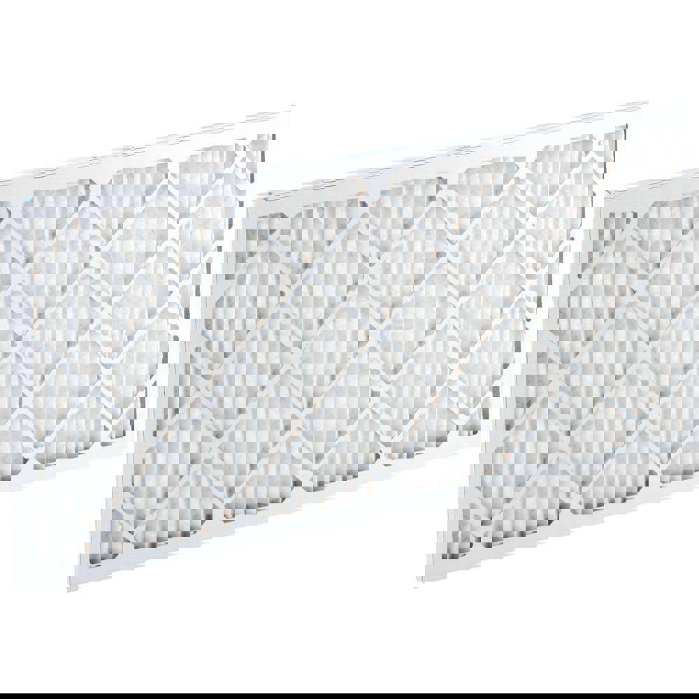 Pleated Air Filter: Wire-Backed Pleated, MERV 8, Synthetic, 35% Efficient, 15
