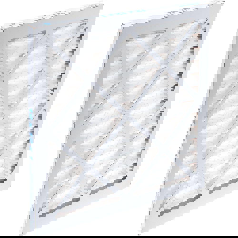 Pleated Air Filter: Wire-Backed Pleated, MERV 10, Synthetic, 55% Efficient, 12