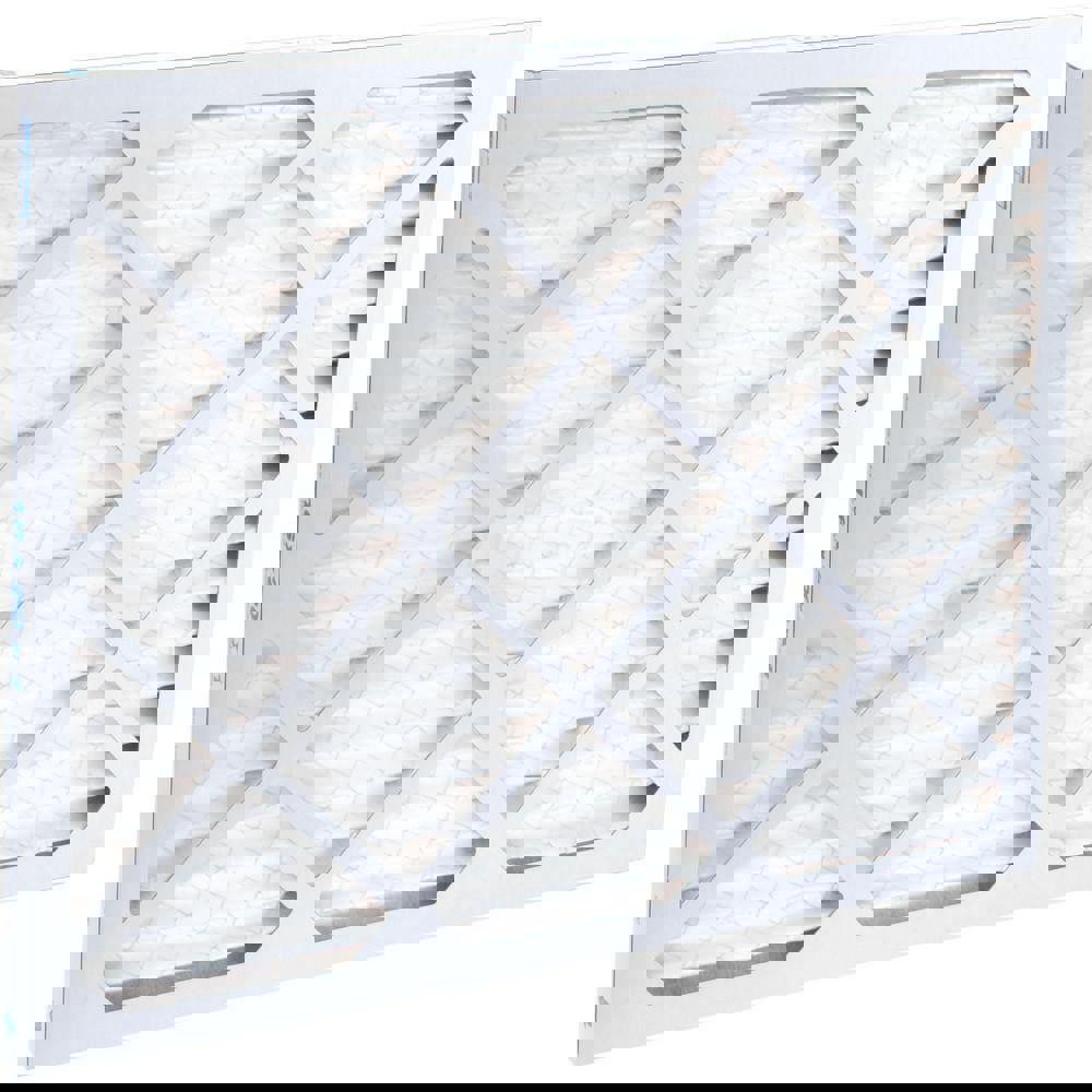 Pleated Air Filter: Wire-Backed Pleated, MERV 10, Synthetic, 55% Efficient, 16