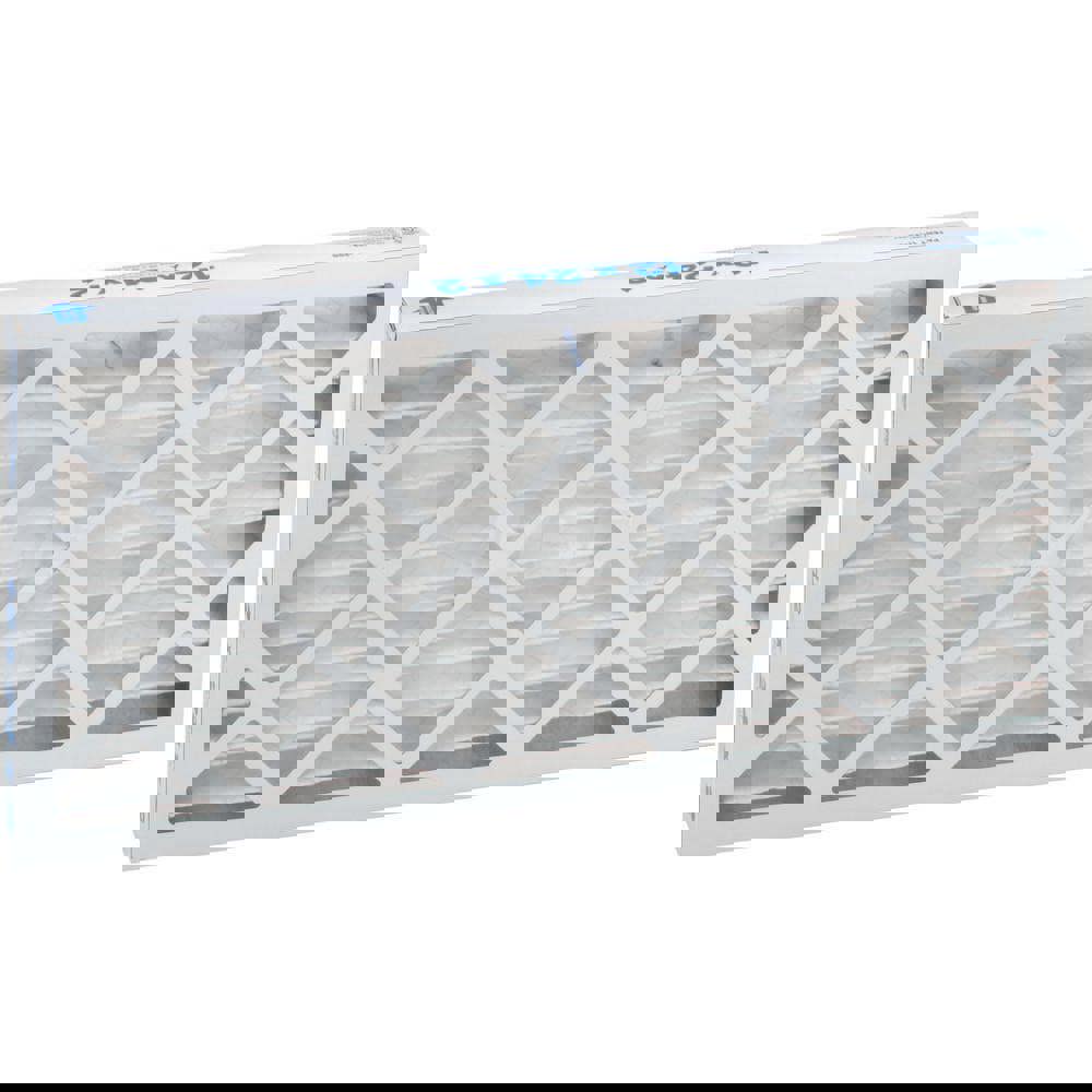 Pleated Air Filter: Wire-Backed Pleated, MERV 10, Synthetic, 55% Efficient, 12
