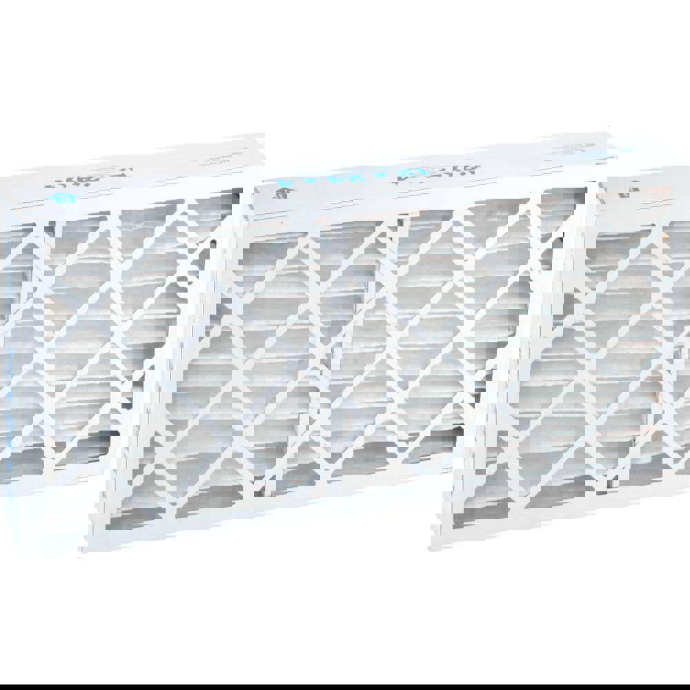 Pleated Air Filter: Wire-Backed Pleated, MERV 10, Synthetic, 55% Efficient, 12