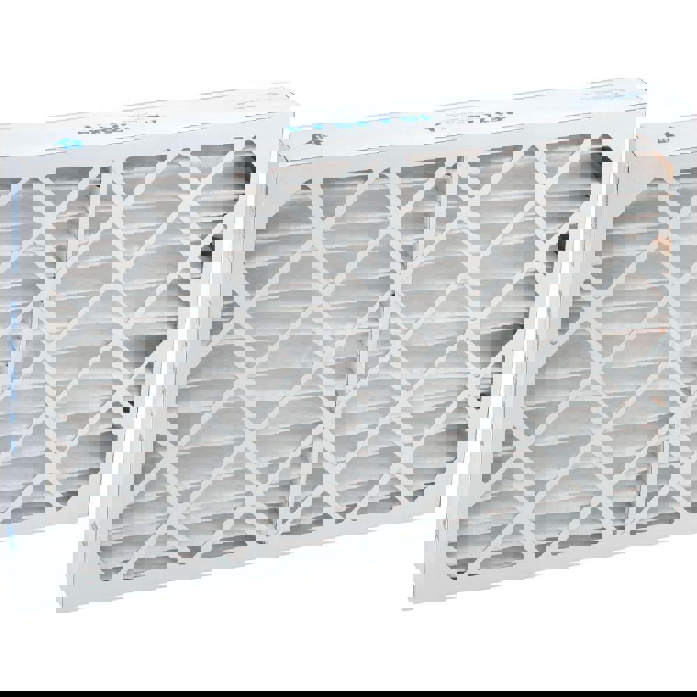 Pleated Air Filter: Wire-Backed Pleated, MERV 10, Synthetic, 55% Efficient, 16