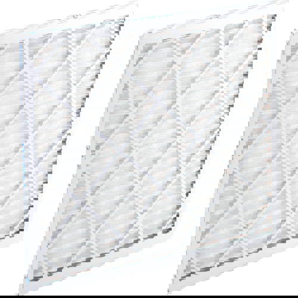 Pleated Air Filter: Wire-Backed Pleated, MERV 10, Synthetic, 55% Efficient, 18