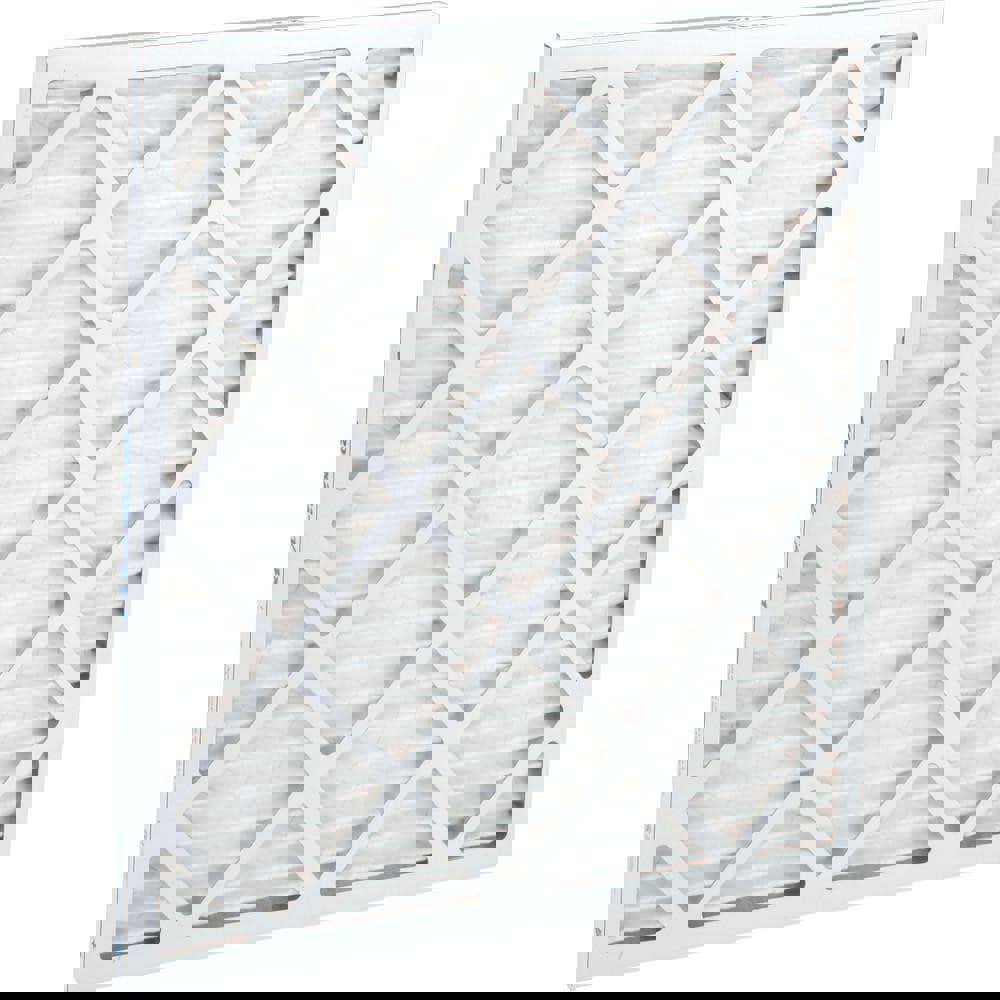 Pleated Air Filter: Wire-Backed Pleated, MERV 10, Synthetic, 55% Efficient, 20