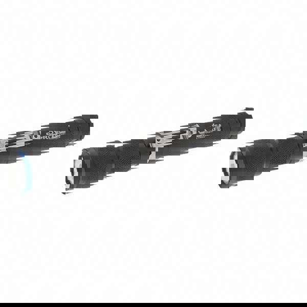 Handheld Flashlight: LED, 13 Lumens, 3 hr Max Run Time, AAA Battery (Not Included), Max Beam Distance: 12 m